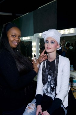 Backstage Pat McGrath