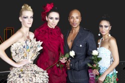 Frankfurt Airport Style Award Siegermodelle 2012 mit Pate Tyrown Vincent
